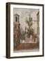 Parisian Fountains-Jean-Marie Amelin-Framed Giclee Print