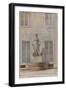 Parisian Fountains-Jean-Marie Amelin-Framed Giclee Print