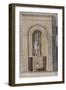 Parisian Fountains-Jean-Marie Amelin-Framed Giclee Print