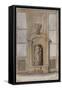 Parisian Fountains-Jean-Marie Amelin-Framed Stretched Canvas