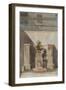 Parisian Fountains-Jean-Marie Amelin-Framed Giclee Print