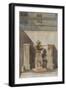 Parisian Fountains-Jean-Marie Amelin-Framed Giclee Print