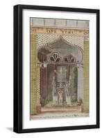 Parisian Fountains-Jean-Marie Amelin-Framed Giclee Print