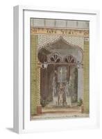 Parisian Fountains-Jean-Marie Amelin-Framed Giclee Print