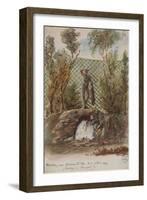 Parisian Fountains-Jean-Marie Amelin-Framed Giclee Print