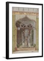 Parisian Fountains-Jean-Marie Amelin-Framed Giclee Print