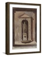 Parisian Fountains-Jean-Marie Amelin-Framed Giclee Print