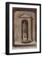 Parisian Fountains-Jean-Marie Amelin-Framed Giclee Print