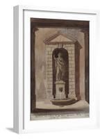 Parisian Fountains-Jean-Marie Amelin-Framed Giclee Print