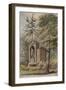 Parisian Fountains-Jean-Marie Amelin-Framed Giclee Print