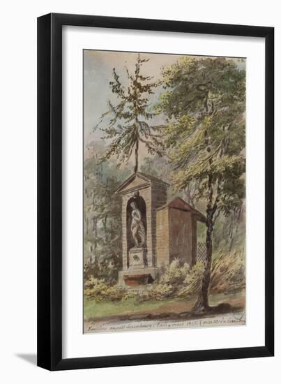 Parisian Fountains-Jean-Marie Amelin-Framed Giclee Print