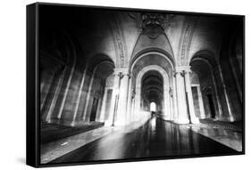 Parisian Ghost-Sebastien Lory-Framed Stretched Canvas