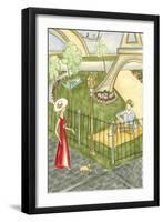 Parisian Holiday I-Jennifer Goldberger-Framed Art Print