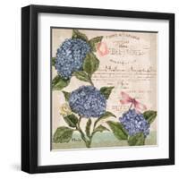 Parisian Hydrangeas I-Paul Brent-Framed Art Print