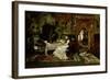 Parisian Interieur, 1877-Mihaly Munkacsy-Framed Giclee Print