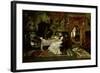 Parisian Interieur, 1877-Mihaly Munkacsy-Framed Giclee Print