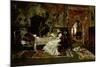 Parisian Interieur, 1877-Mihaly Munkacsy-Mounted Giclee Print