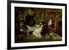 Parisian Interieur, 1877-Mihaly Munkacsy-Framed Giclee Print