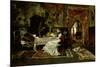 Parisian Interieur, 1877-Mihaly Munkacsy-Mounted Giclee Print