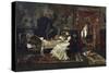 Parisian Interior, 1877-Mihaly Munkacsy-Stretched Canvas