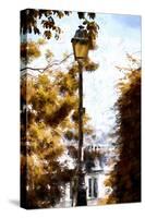 Parisian Lamppost in Autumn-Philippe Hugonnard-Stretched Canvas