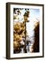 Parisian Lamppost in Autumn-Philippe Hugonnard-Framed Giclee Print