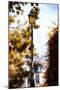 Parisian Lamppost in Autumn-Philippe Hugonnard-Mounted Giclee Print