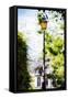 Parisian Lamppost - In the Style of Oil Painting-Philippe Hugonnard-Framed Stretched Canvas