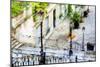 Parisian Lamppost V - In the Style of Oil Painting-Philippe Hugonnard-Mounted Giclee Print