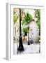 Parisian Lamppost VI - In the Style of Oil Painting-Philippe Hugonnard-Framed Giclee Print