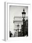 Parisian Lightposts BW I-Erin Berzel-Framed Photographic Print