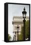 Parisian Lightposts I-Erin Berzel-Framed Stretched Canvas