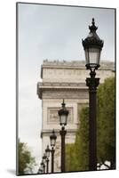 Parisian Lightposts I-Erin Berzel-Mounted Photographic Print