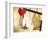 Parisian Memories (Vintage Photo Album Series)-Maugli-l-Framed Art Print