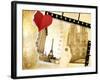 Parisian Memories (Vintage Photo Album Series)-Maugli-l-Framed Art Print