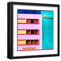Parisian, Miami-Tosh-Framed Art Print