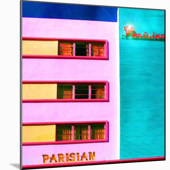 Parisian, Miami-Tosh-Mounted Art Print