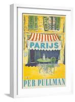 Parisian Outdoor Cafe, Per Pullman-null-Framed Giclee Print