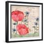 Parisian Peonies I-Paul Brent-Framed Art Print