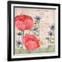 Parisian Peonies I-Paul Brent-Framed Art Print