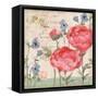 Parisian Peonies II-Paul Brent-Framed Stretched Canvas