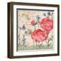 Parisian Peonies II-Paul Brent-Framed Art Print