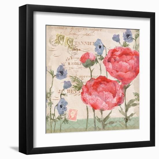 Parisian Peonies II-Paul Brent-Framed Art Print