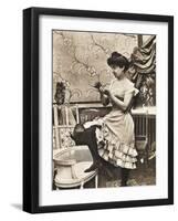 Parisian Prostitute-null-Framed Photographic Print