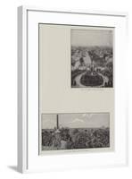 Parisian Roof Gardens-null-Framed Giclee Print