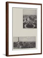 Parisian Roof Gardens-null-Framed Giclee Print