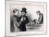 Parisian Sketches-Honore Daumier-Mounted Giclee Print