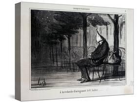 Parisian Sketches-Honore Daumier-Stretched Canvas