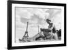 Parisian Statue-John Harper-Framed Giclee Print