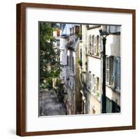 Parisian Street Montmartre-Philippe Hugonnard-Framed Giclee Print